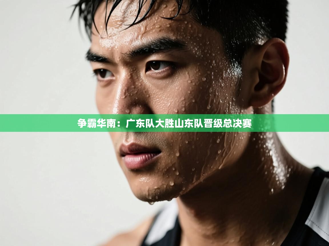 争霸华南：广东队大胜山东队晋级总决赛