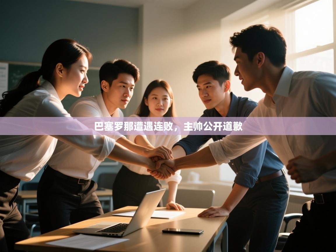 巴塞罗那遭遇连败，主帅公开道歉